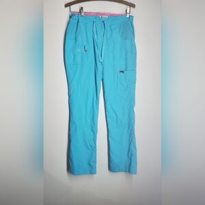 Koi Lite Blue Nursing Scrub Pants.  Size XS Regular